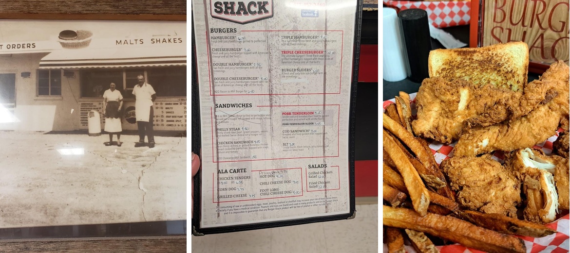 The Burger Shack Menu