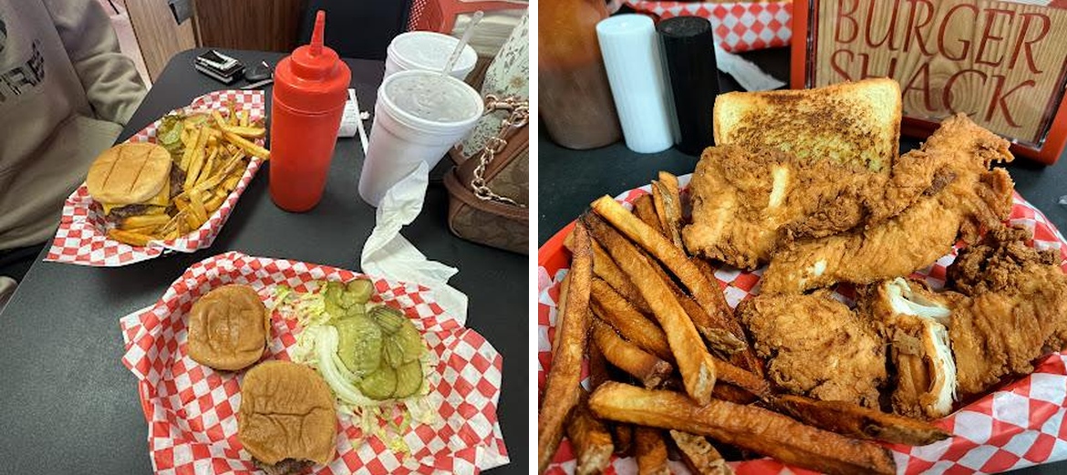 The Burger Shack Menu