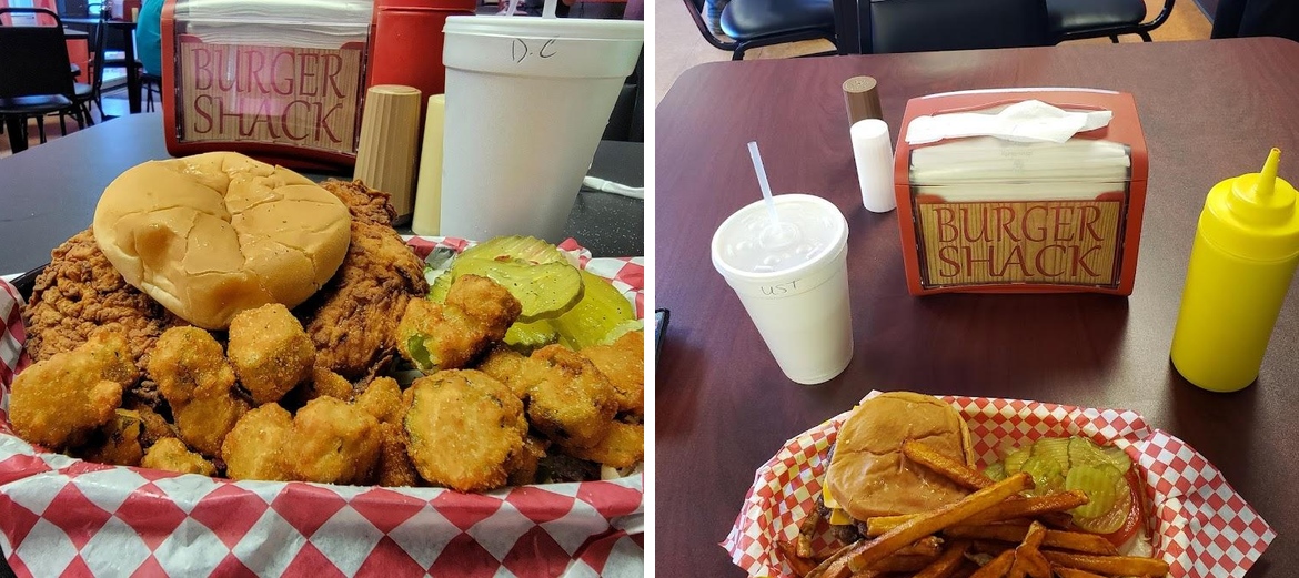 The Burger Shack Menu
