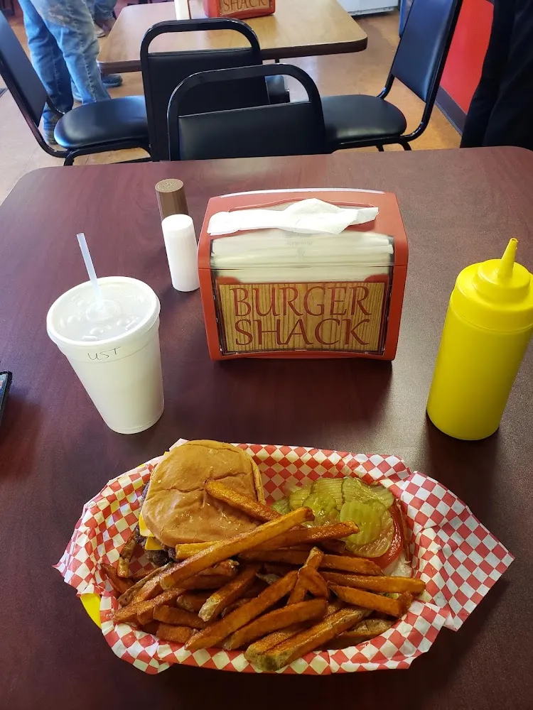 Double Cheeseburger and Fries